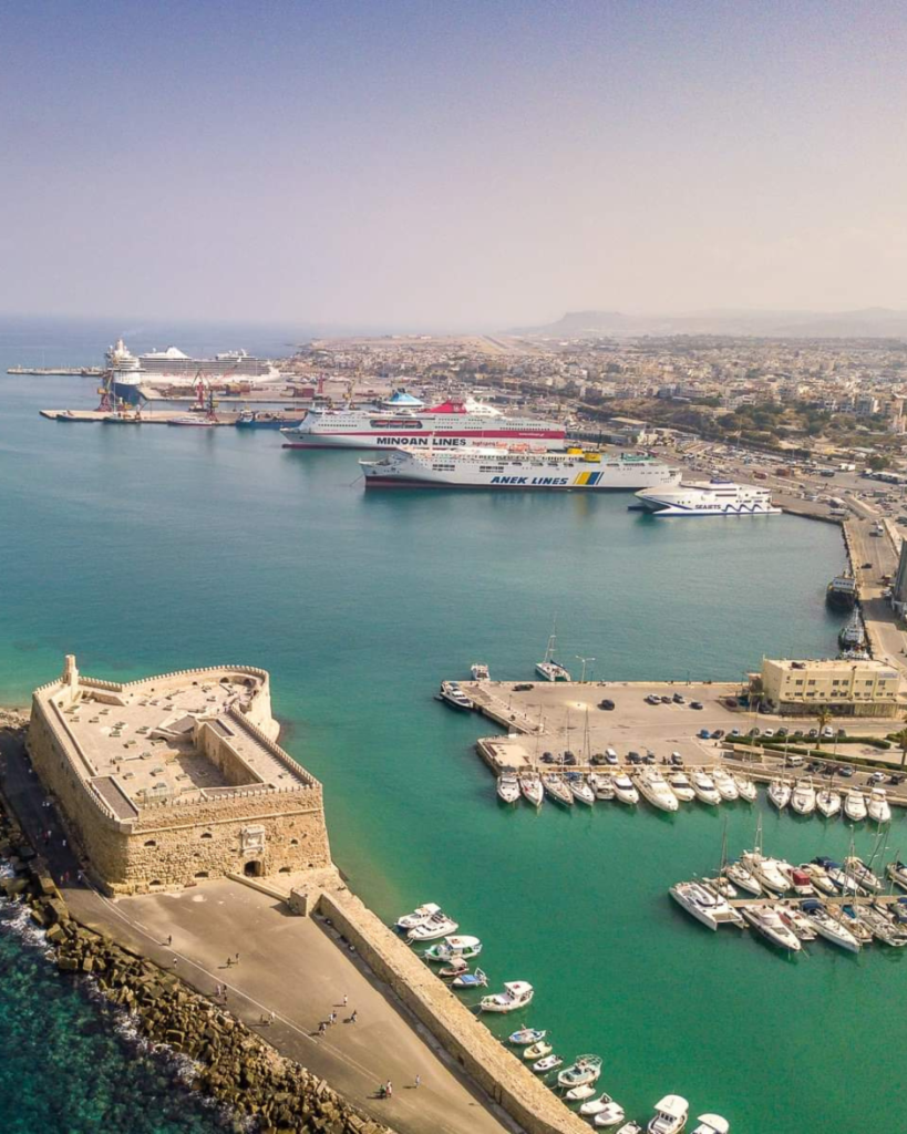 crete rent a car in heraklion port